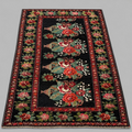 Handwoven Bessarabian Floral Wool Rug – Flower Basket Design | 289 × 153 cm